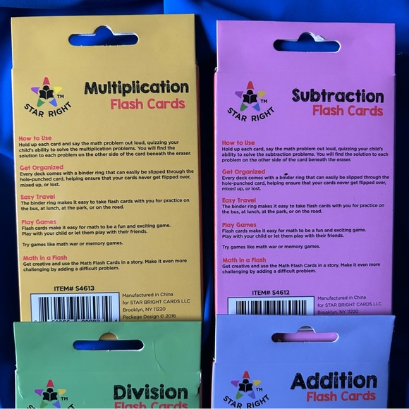Multi-Math Flash Cards - Picture 11 of 12